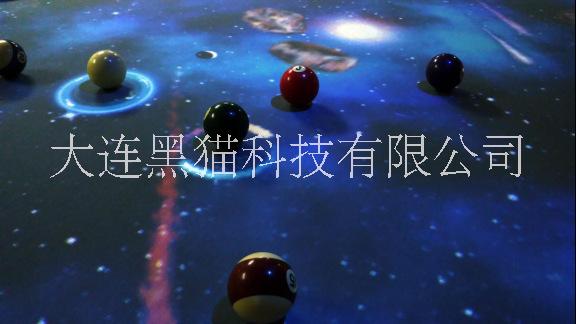 特色*室桌球投影全息3d互動(dòng)投影儀 互動(dòng)投影引流桌球互動(dòng)游戲