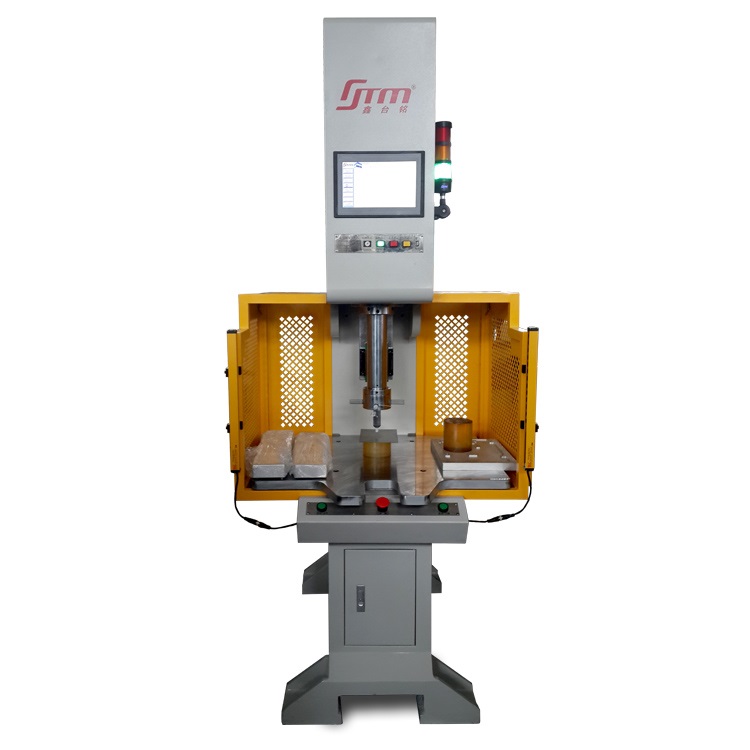 精密數(shù)控伺服電子壓力機(jī)設(shè)備，軸承伺服壓裝機(jī)