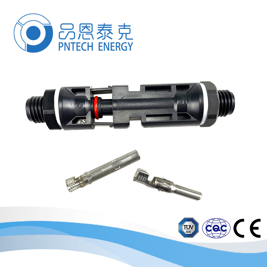 太陽能光伏連接器 公母頭PV004-P板端連接器 品恩泰克