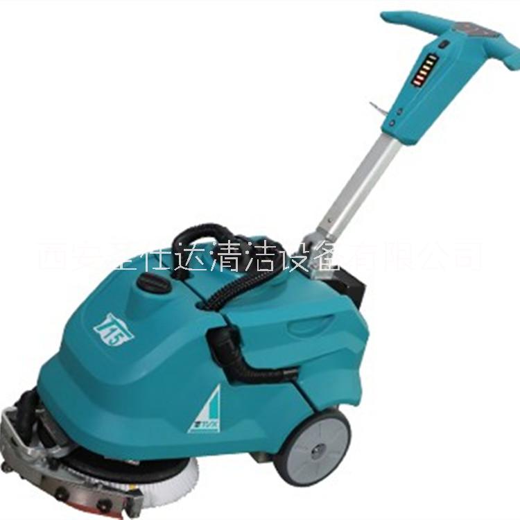 手推式洗地機(jī)T15 西安特沃斯洗地吸干機(jī) 電動(dòng)拖地機(jī)