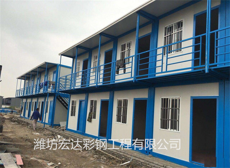 彩鋼活動(dòng)板房搭建 山東工地雙層集裝箱房 防火單層活動(dòng)房 材料 規(guī)格齊全