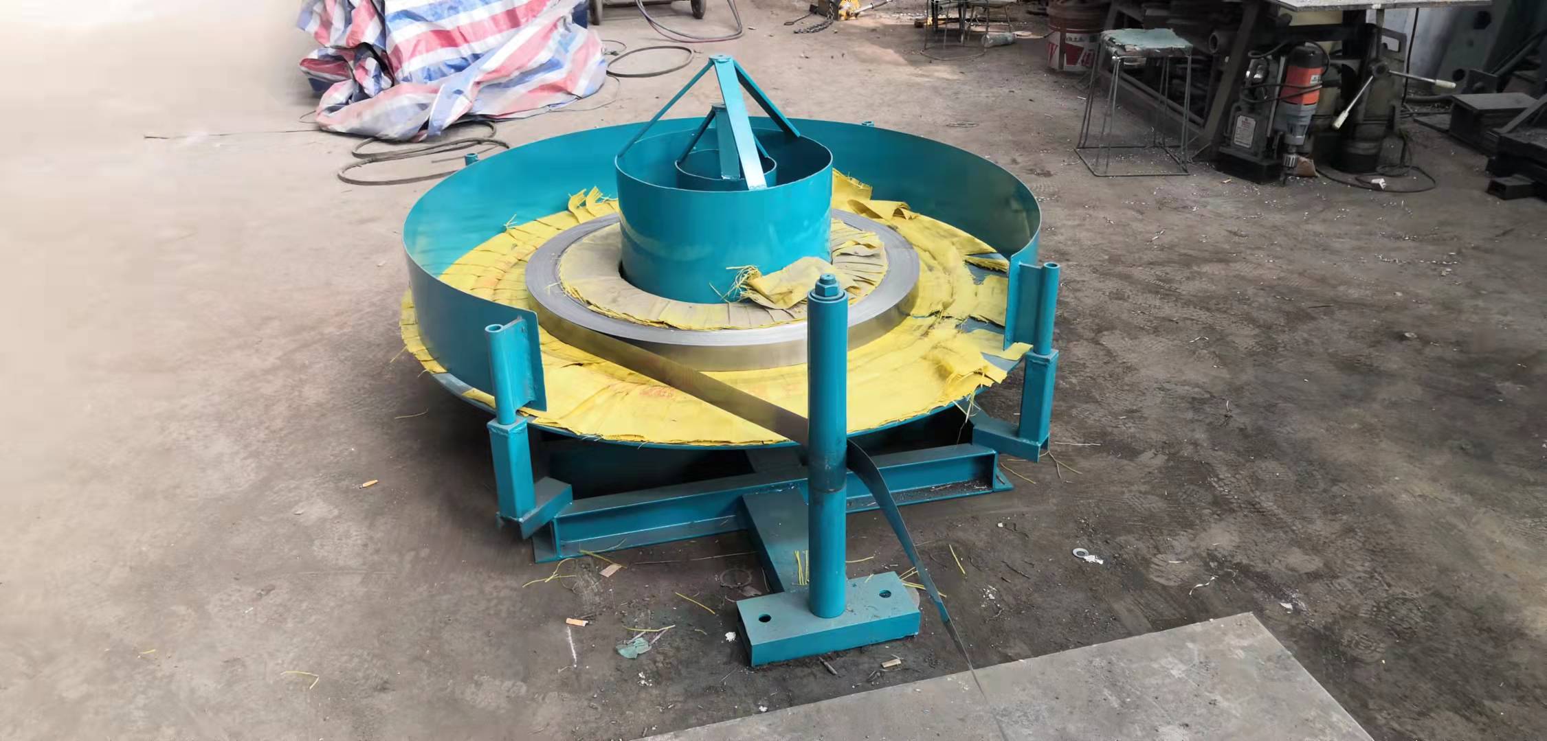 鞏義金恒源GBX-8型高速合金包芯線機組