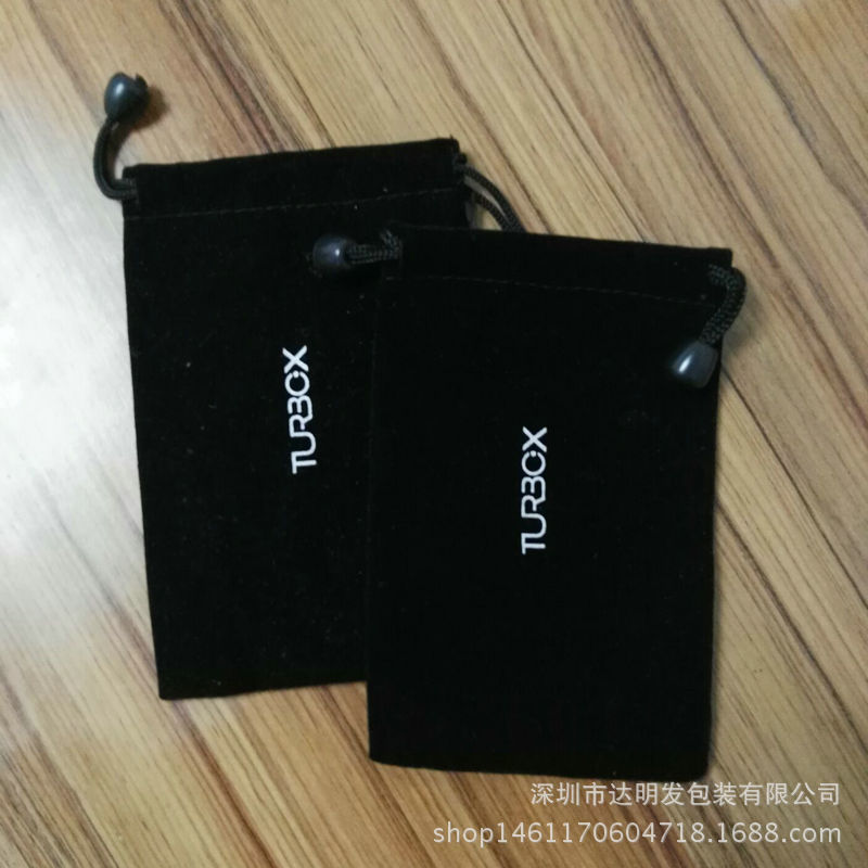 大氣禮品絨布袋 自拍桿束口絨布袋首飾禮品收納束口袋廠家定制