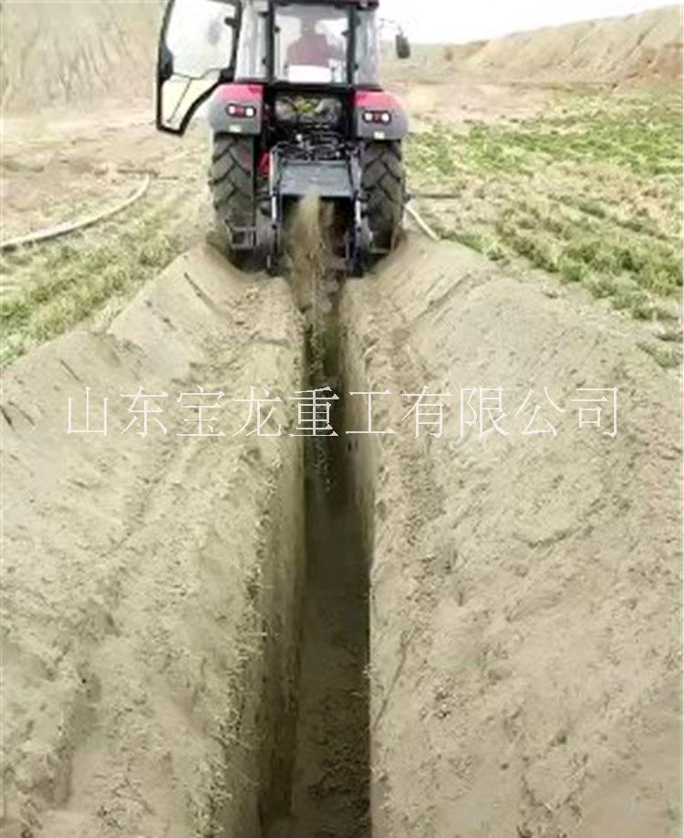 大型鏈?zhǔn)介_溝機(jī)電纜溝山藥溝拖拉機(jī)懸掛液壓開溝機(jī) 大型鏈?zhǔn)介_溝機(jī)圓盤開溝機(jī)