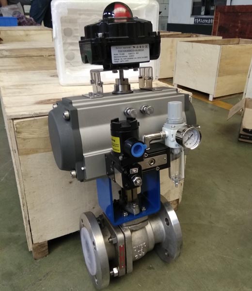 電動耐腐蝕調(diào)節(jié)閥 電動耐腐蝕切斷球閥 ZDR□F電動襯氟球閥