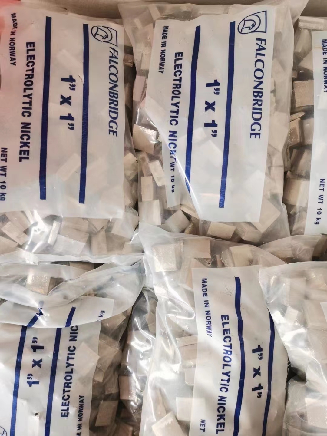 供應(yīng)挪威鷹橋牌*1*1鎳角,4*4鎳角,鎳板,電鍍*鎳角,挪威鎳角 電解鎳角