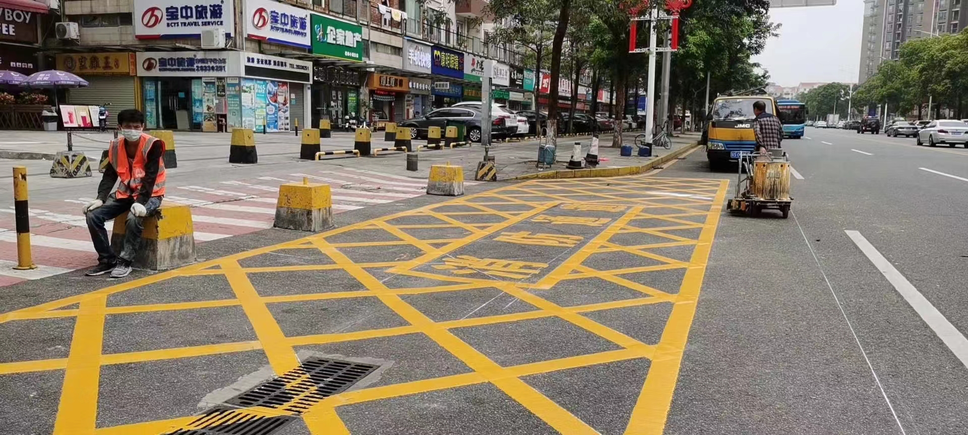 全程交通標線  道路標線公司 交通標線工程報價