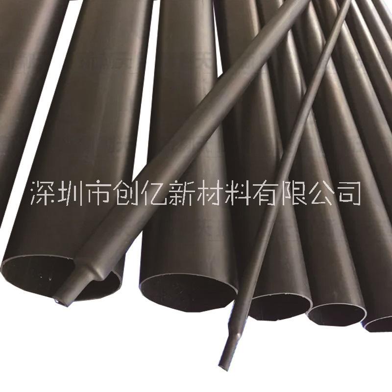 廠家供應(yīng)PVDF熱縮管 150℃耐高溫阻燃熱收縮套管 黑色透明電線絕緣套管