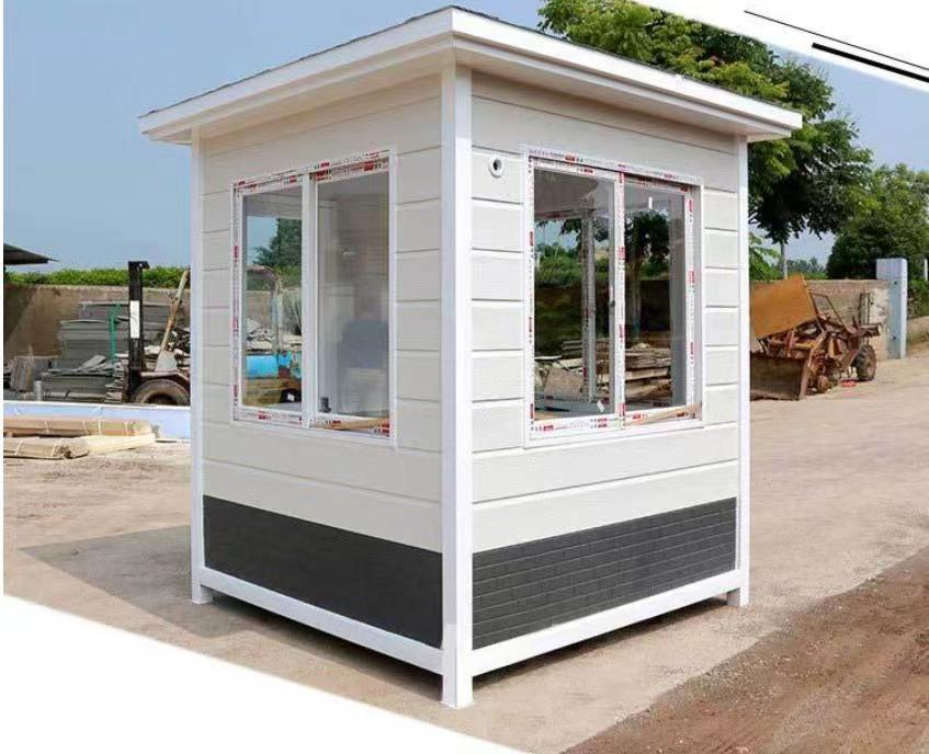 青島定制鋼結(jié)構(gòu)成品保安崗?fù)?景區(qū)停車場收費(fèi)管理亭