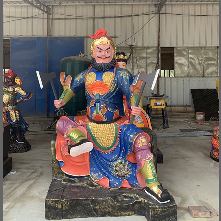 云南潘三郎佛像 三郎爺神像 五道爺神像圖片 五道將軍佛像 山神爺神像 河南雕塑價(jià)格