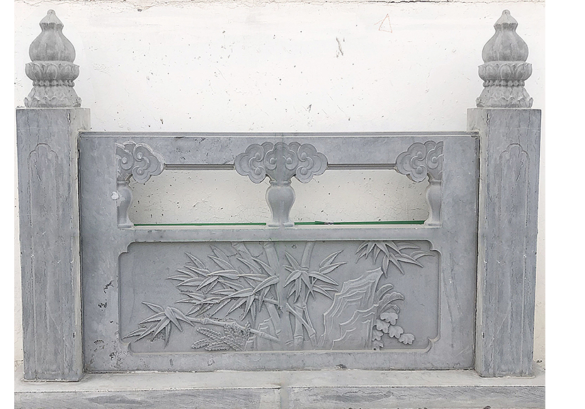 升旗臺護欄 天然樓梯扶手護欄 石橋欄桿 升旗臺扶手浮雕