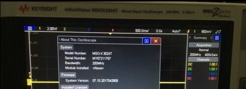 DSO-X3024T回收-誠辦中 是德DSO-X3024T回收