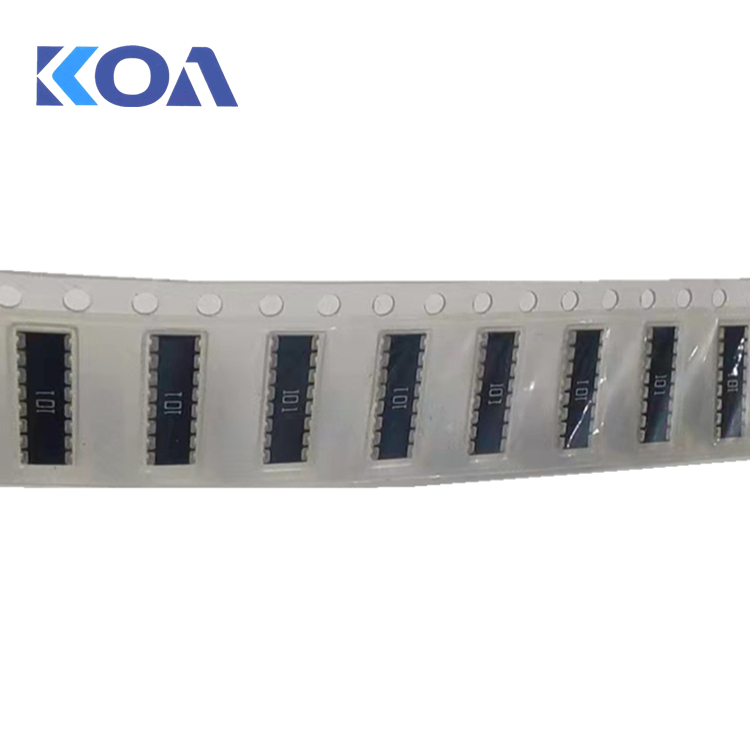 KOA網(wǎng)絡(luò)與陣列電阻器 CN1J4TTD101J 小型貼片式排阻 KOA代理 羅吉達(dá)