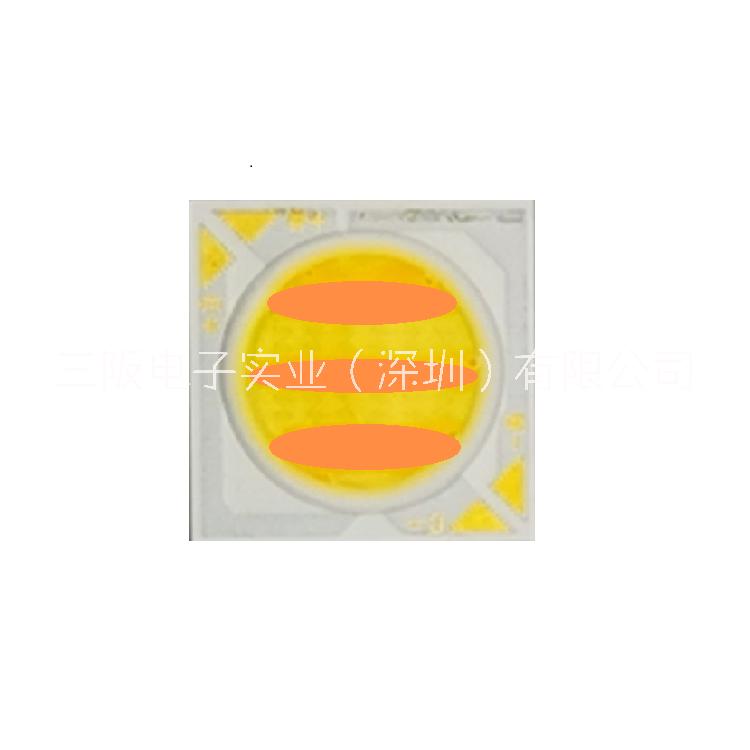 1414雙路  1414外形10.5發(fā)光面四焊盤雙路雙色COB光源7W8W12W