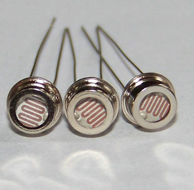 GL5516光敏電阻 5MM高靈敏度傳感器 玩具安防傳用反射型光敏電阻