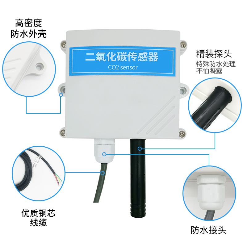 YGC-BG-M壁掛式CO2二氧化碳傳感器