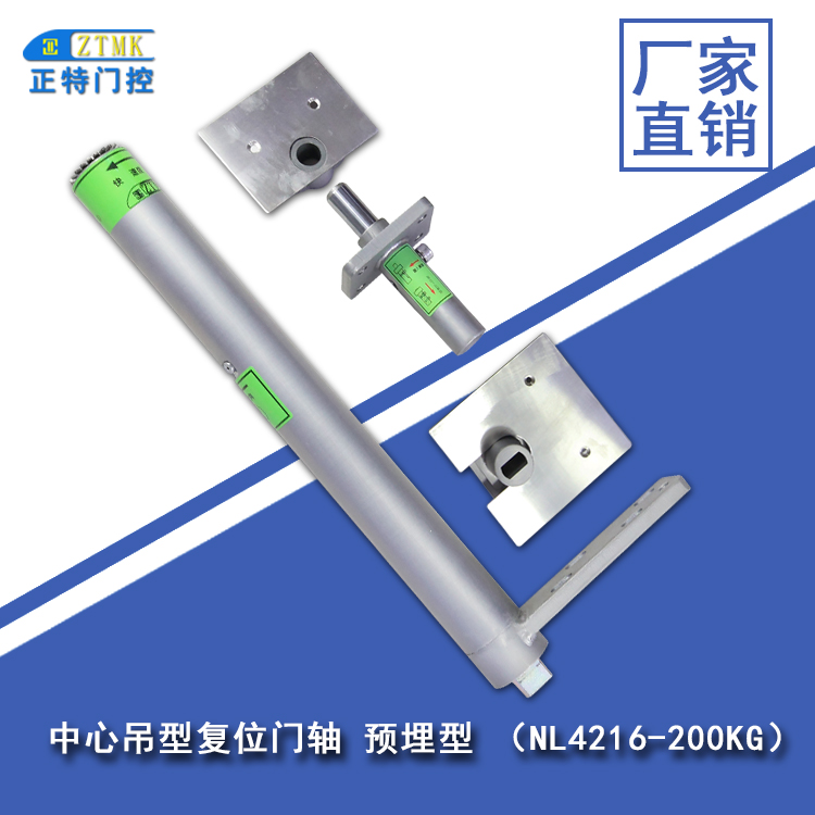 正特 預(yù)埋型中心吊型復(fù)位門軸  NL4216 免挖坑安裝