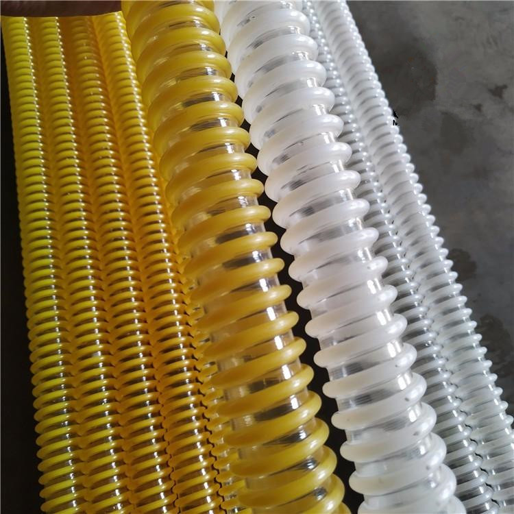 衛(wèi)生級塑筋增強軟管 PU塑筋通風管 pu聚氨酯增強管尺寸 盛龍 PU塑筋管