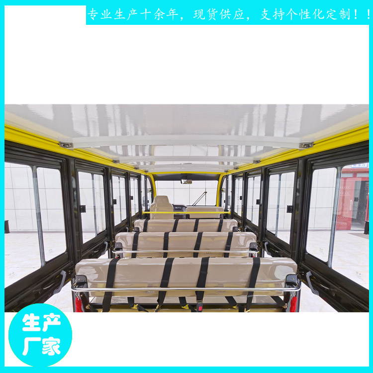 白銀市大型景區(qū)觀光車 YCT23型23人 大學(xué)校園營運車擺渡車 宜昌鑫威特種車 23座景區(qū)游覽車