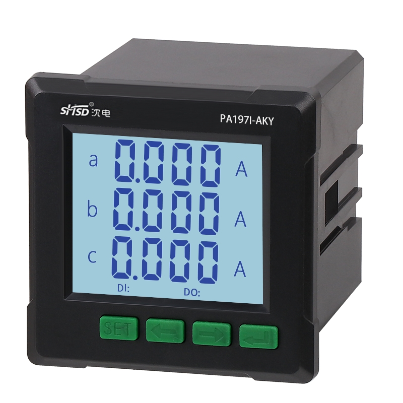 PA197I-AKY三相交流液晶電流表RS485通訊