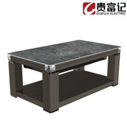 貴富記 FDC-22E-C16智能茶幾智能語音升降電暖爐1380*800*560mm 1380*800*560-740