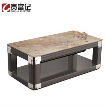 貴富記FDC-21G-F18電暖桌茶幾升降取暖桌家用節(jié)能電暖爐 1600*900*560-740