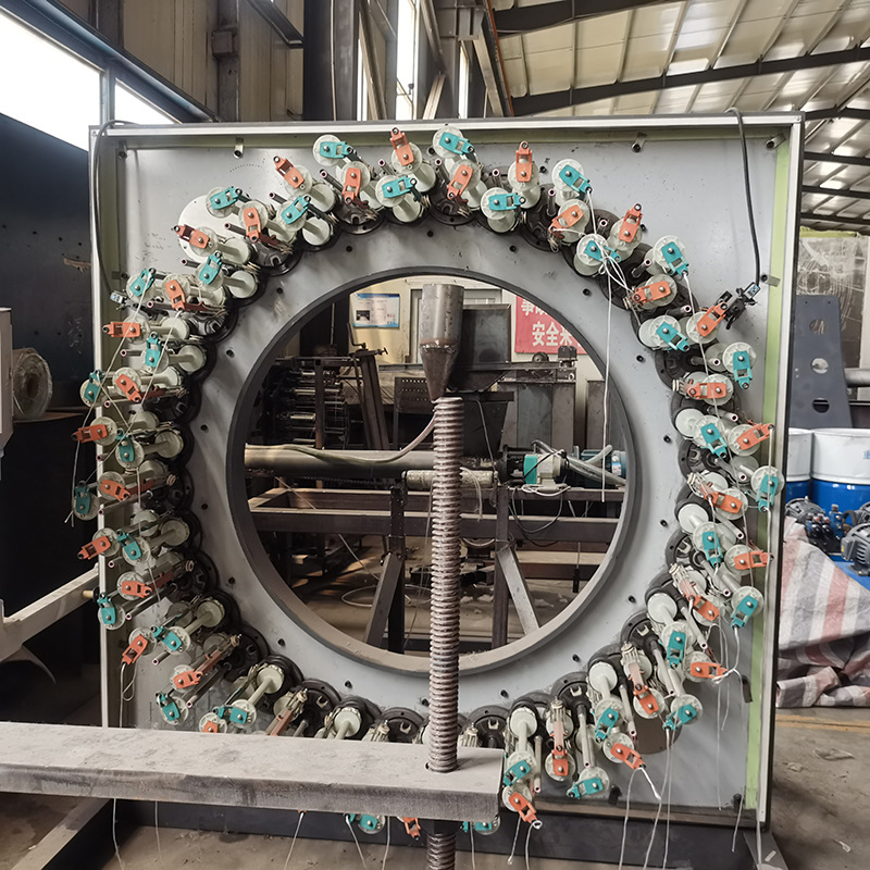 編織拉擠纏繞設(shè)備 玻璃鋼纖維纏繞拉擠機伺服油泵拉擠設(shè)備