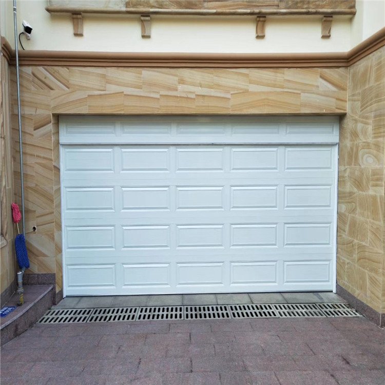 別墅翻板車庫門鋁合金彩鋼車庫滑升卷簾卷閘門工業(yè)提升門定制