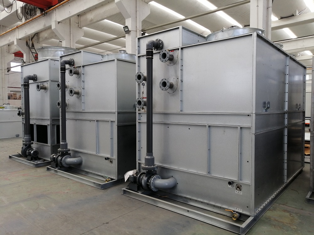 蘇州復合流閉式冷卻塔廠家定制、閉式冷卻塔報價咨詢