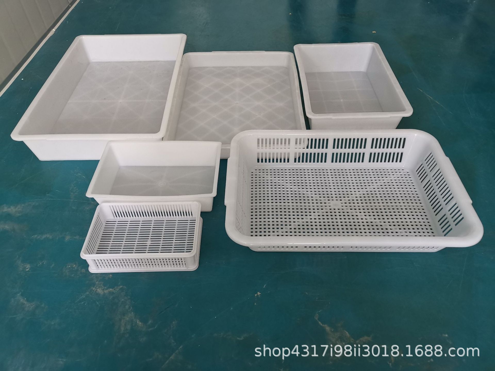 塑料盒 冷凍盤 0.25-10公斤冷凍盒 海鮮冷凍盒 食品冰盤 加厚