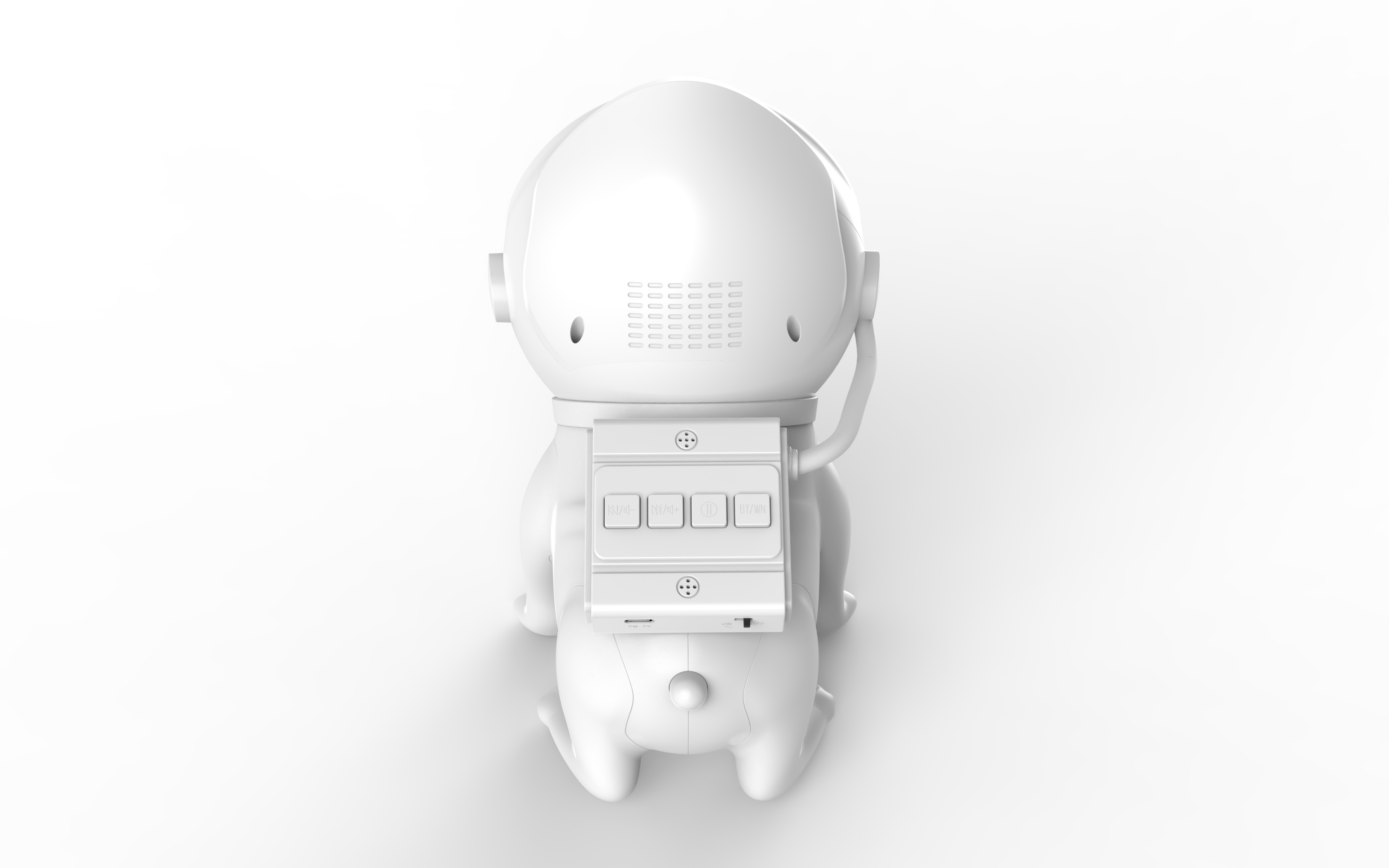 新款太空狗音樂星空投影燈 藍牙音箱WiFi智能白噪音臥室氛圍燈