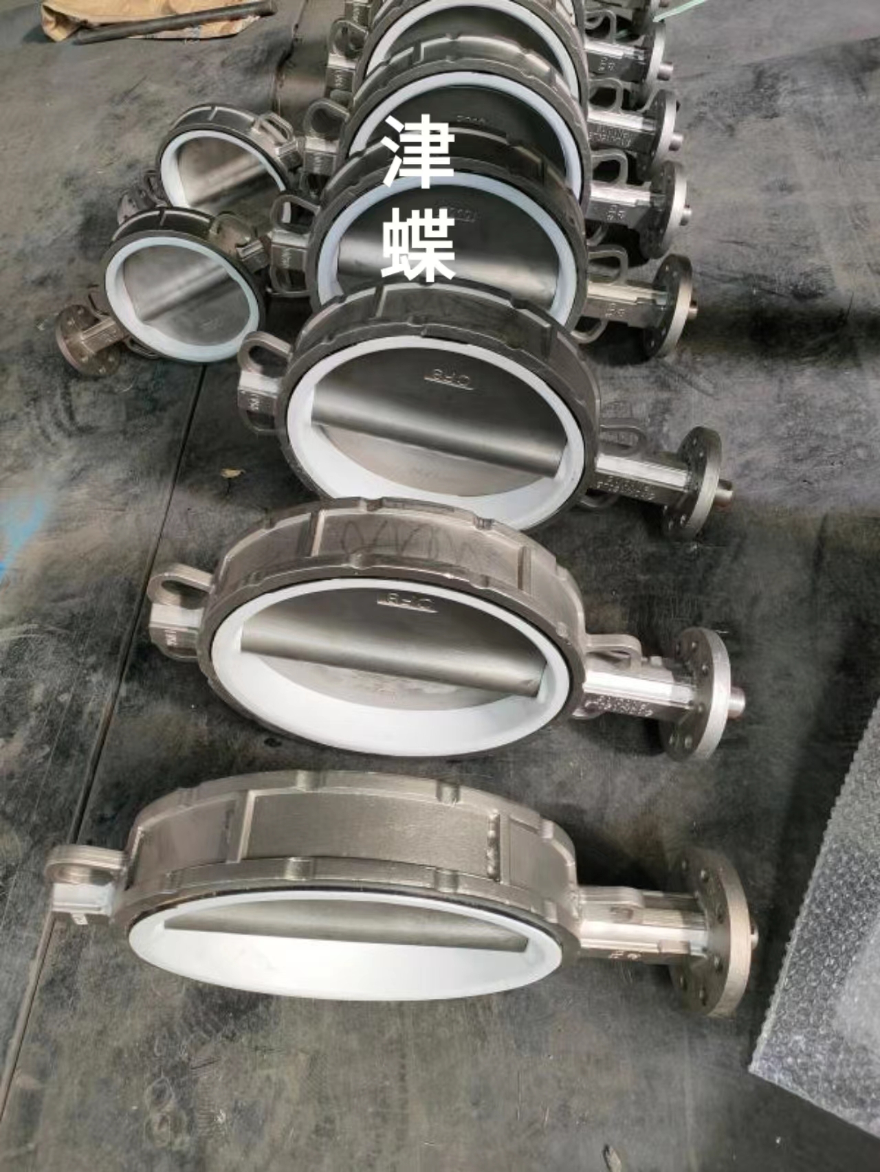 無頭全不銹鋼四氟蝶閥廠家