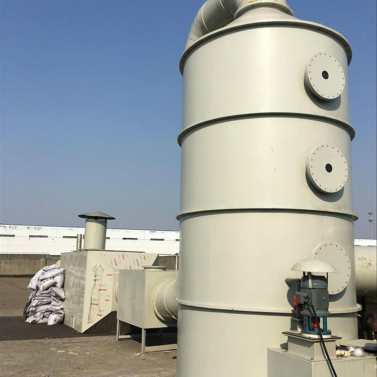 定制pp不銹鋼噴淋塔定制、加工、廠家、批發(fā)價(jià)錢【四川欣杰隆環(huán)?？萍加邢薰尽?  title=
