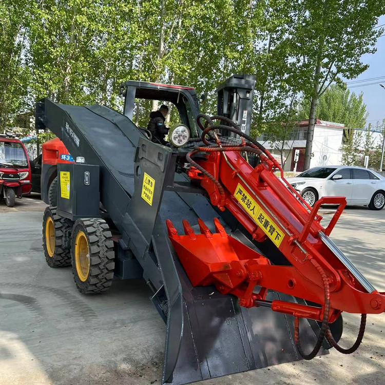 斜井履帶式扒渣機  隧道扒渣機 快接頭扒渣機 扒渣機廠家