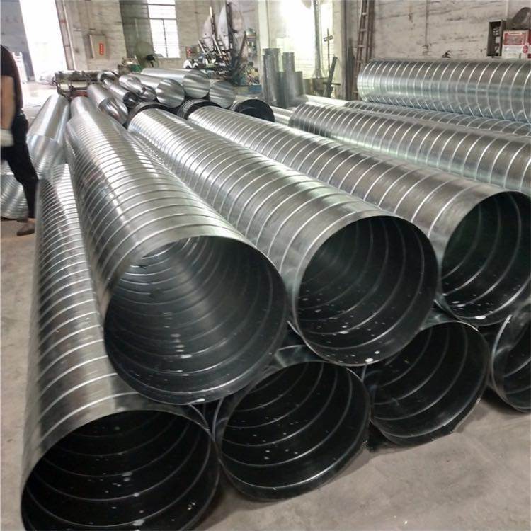廣州附近螺旋風(fēng)管 除塵螺旋風(fēng)管加工廠