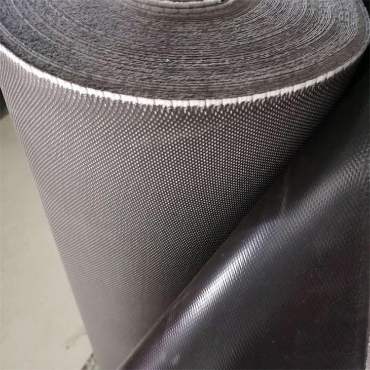 紅色1.0單面硅膠軟連接防火布  紅色硅膠防火布