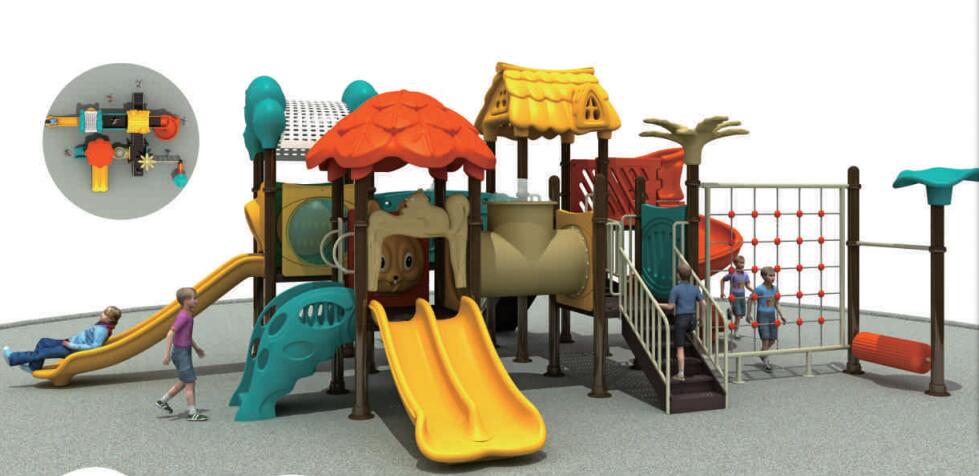 深圳東莞浩康游樂小區(qū)兒童滑梯廠家