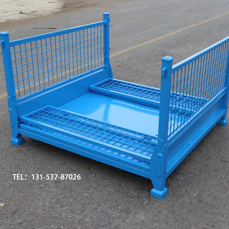 安丘工位器具箱子 工業(yè)金屬箱子 物流容器鋼制鐵箱