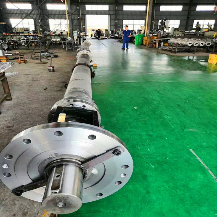 定制吹膜機螺桿 吹塑機螺桿料筒 雙合金炮筒