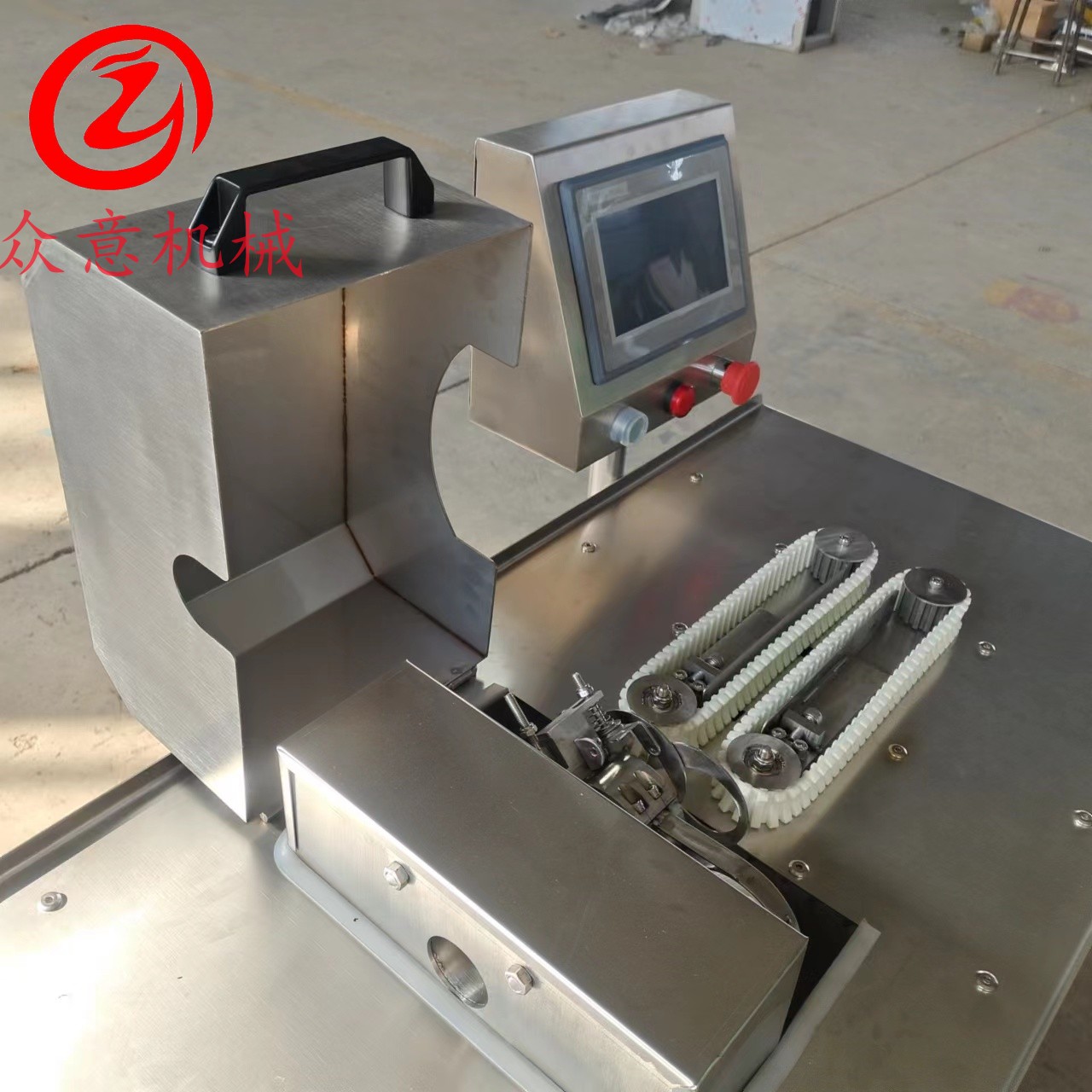 四川半自動臘腸扎線機 香腸扎線機效率高很多人使用