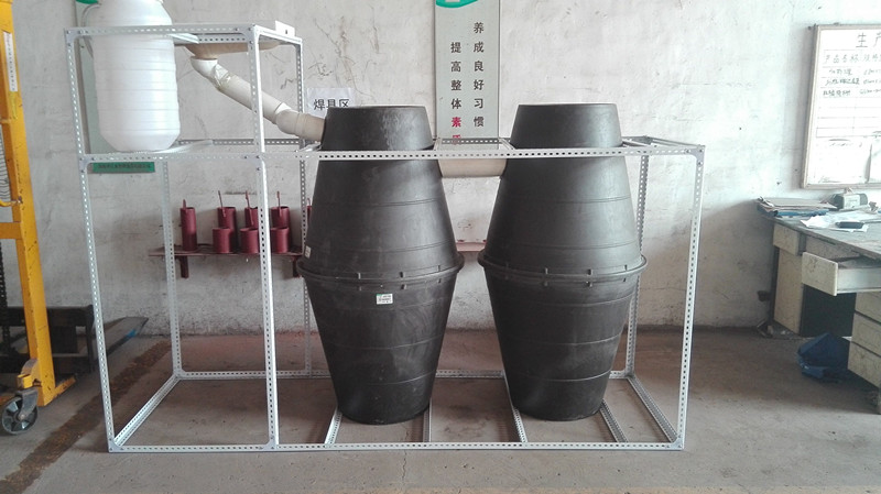 河南雙甕化糞池1500cm-820cm-460cm（1立方）