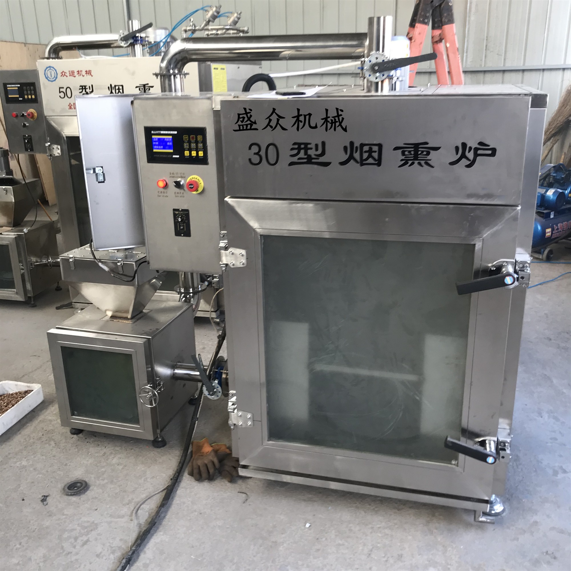 熟食雞鴨煙熏機 小型實驗室煙熏爐