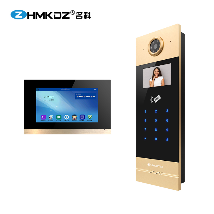 名科智能可視對(duì)講門鈴 可視對(duì)講系統(tǒng) 樓宇對(duì)講主機(jī)