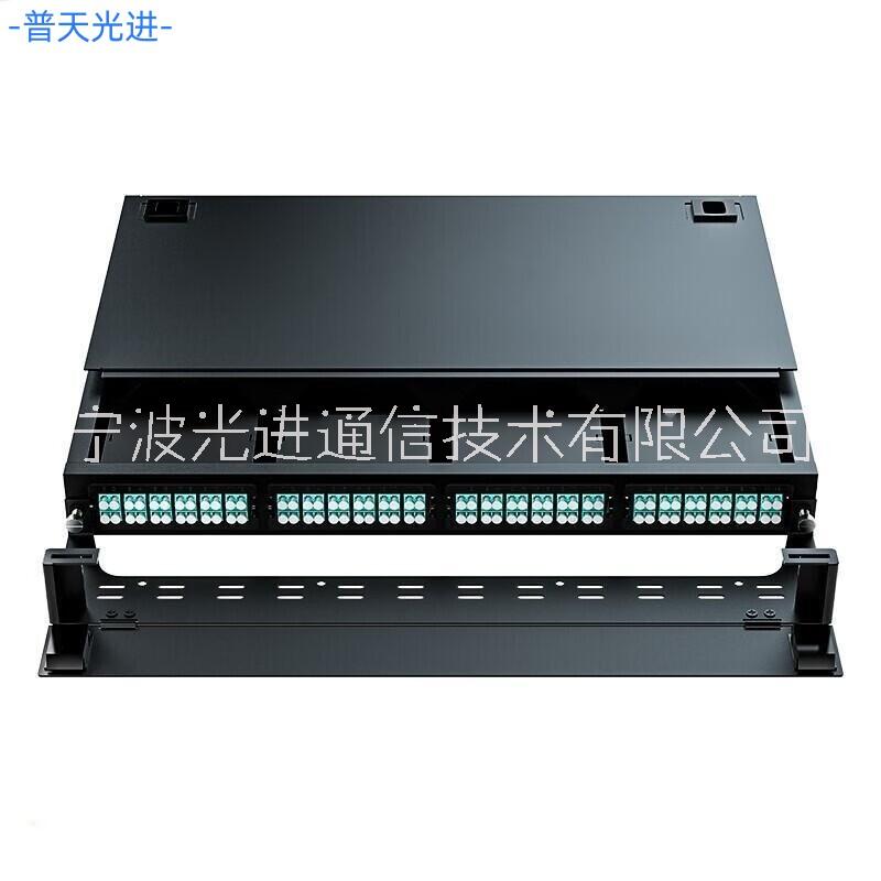 MPO光纖配線架 19英寸高密度光纜終端盒 288芯高密度預(yù)端接光纖配線架