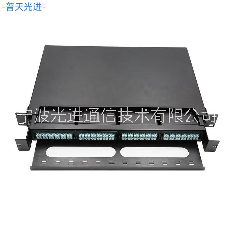 MPO光纖配線架 19英寸高密度光纜終端盒 144芯高密度預(yù)端接光纖配線架