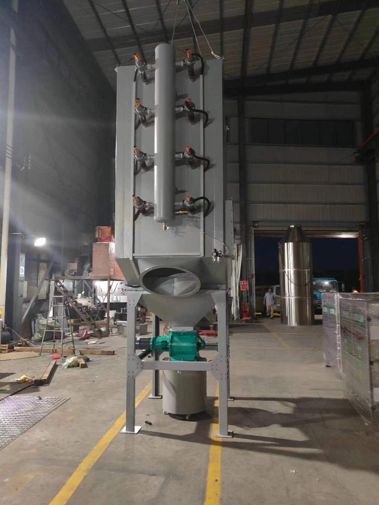 斜插式脈沖濾筒中央除塵器焊接煙塵