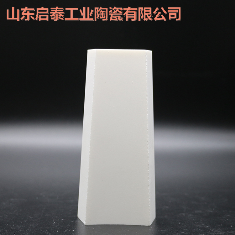 旋流器襯板 啟泰 旋流器錐段耐磨陶瓷襯板 95瓷弧形氧化鋁陶瓷板 95%陶瓷弧形板