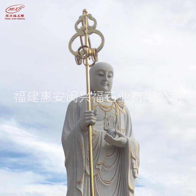 閩興福石雕觀音像花崗巖漢白玉如來佛像雕塑大型佛像擺件