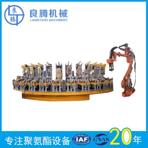 摩托車鞍座發(fā)泡機(jī) 摩托車鞍座發(fā)泡圓盤流水線  摩托車鞍座發(fā)泡流水線 注入式發(fā)泡機(jī)