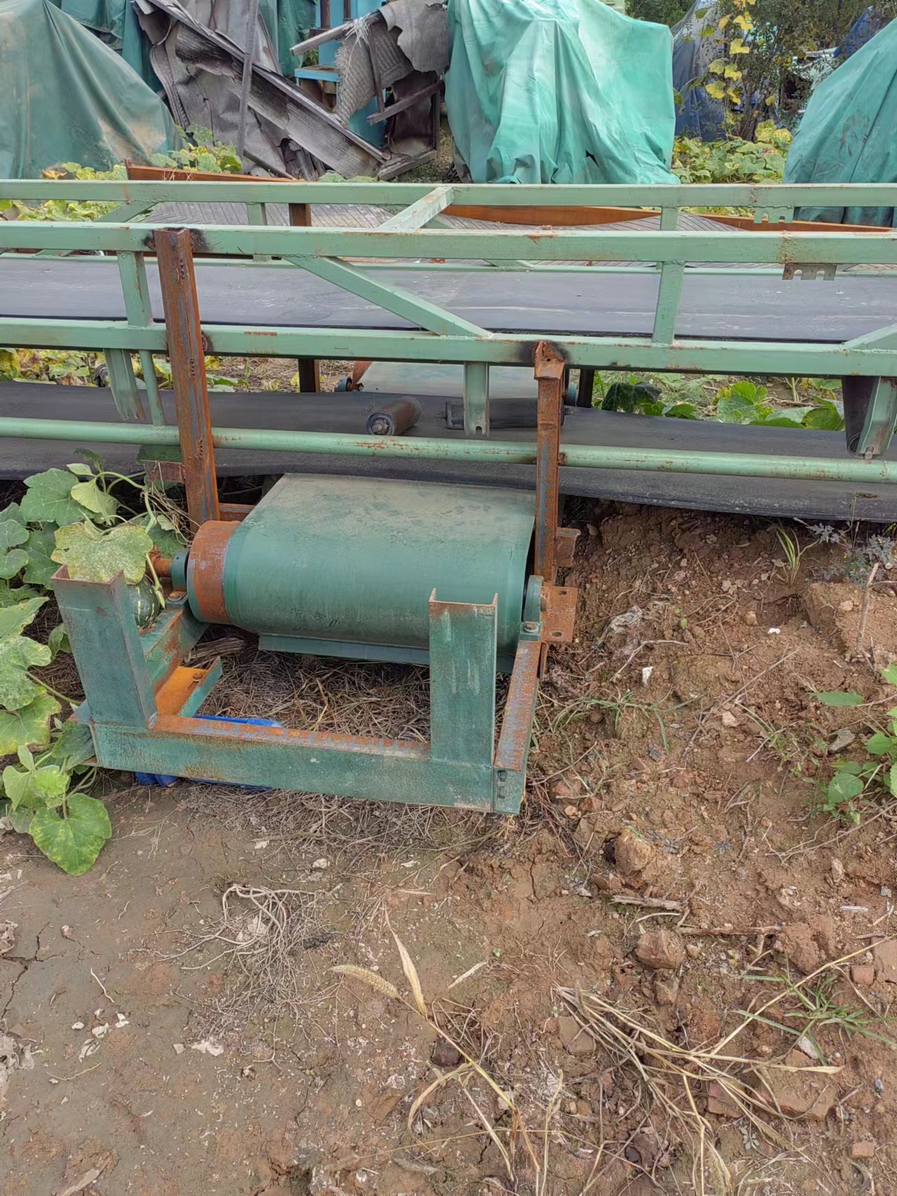8000元處理一架二手皮帶輸送機(jī)，0.6×12米